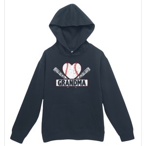 Baseball Grandma Matching Family funny Baseball Lover Urban Pullover Hoodie