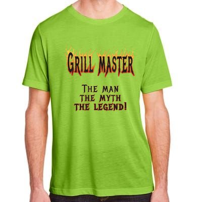 BBQ Grill Masters Meat Smokers Barbecue Chef Adult ChromaSoft Performance T-Shirt