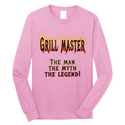 BBQ Grill Masters Meat Smokers Barbecue Chef Long Sleeve Shirt