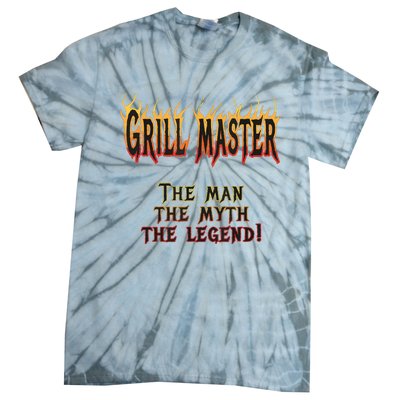 BBQ Grill Masters Meat Smokers Barbecue Chef Tie-Dye T-Shirt