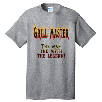 BBQ Grill Masters Meat Smokers Barbecue Chef Tall T-Shirt