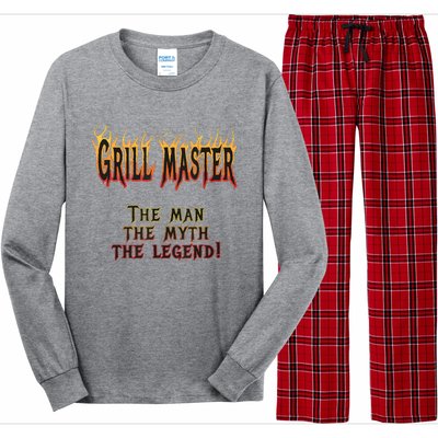 BBQ Grill Masters Meat Smokers Barbecue Chef Long Sleeve Pajama Set