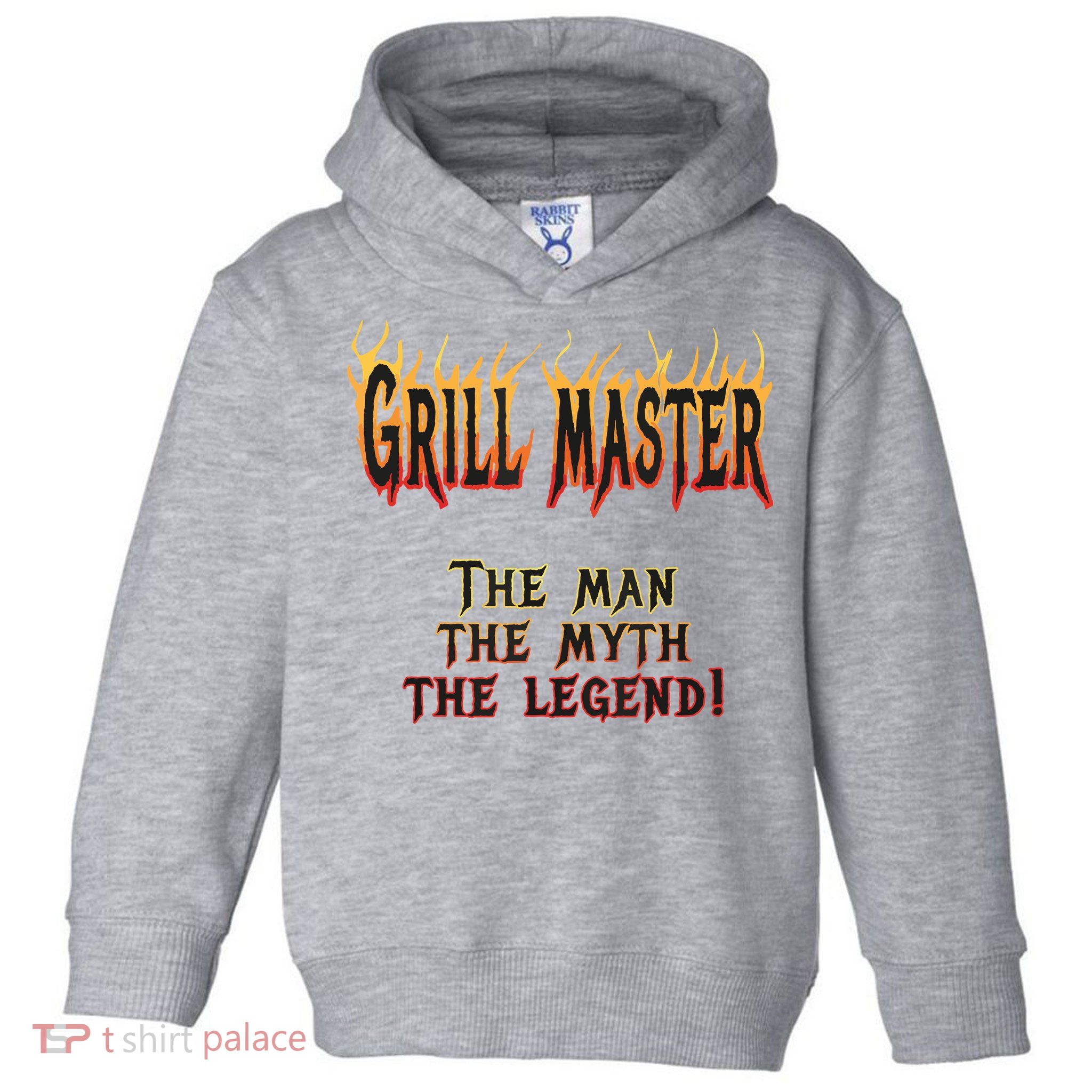 BBQ Grill Masters Meat Smokers Barbecue Chef Toddler Hoodie