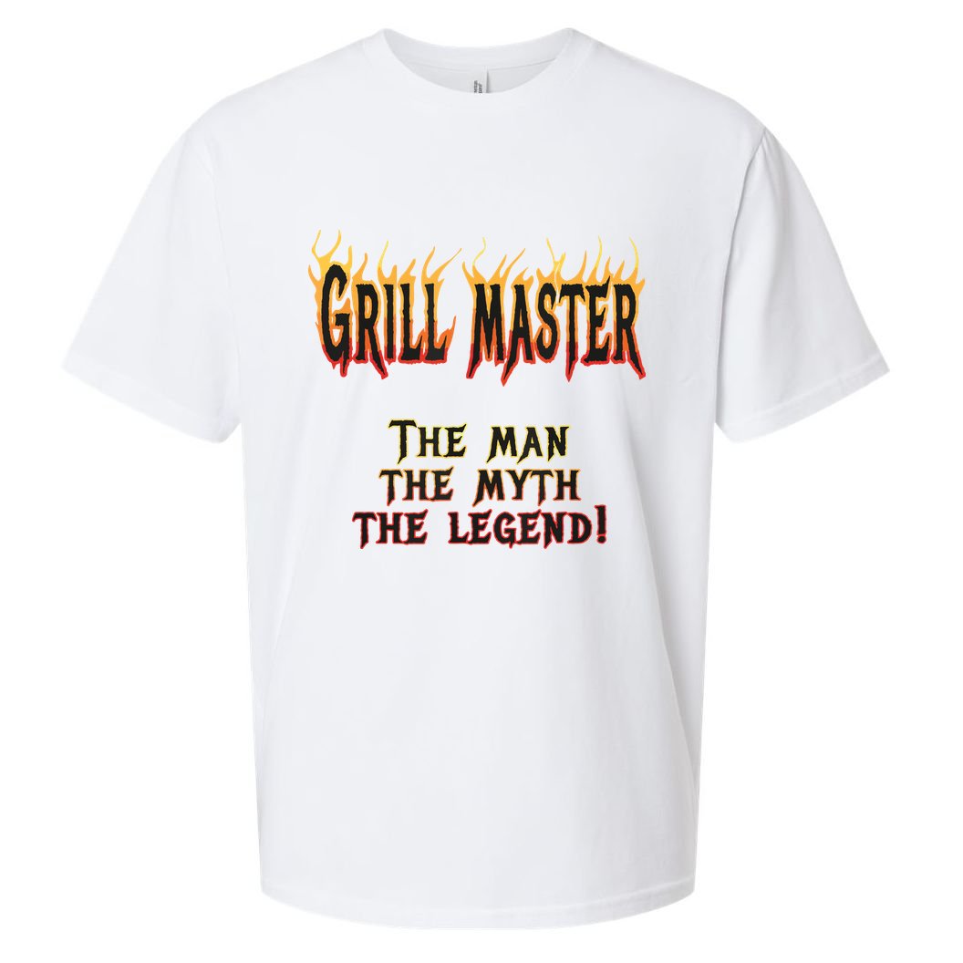 BBQ Grill Masters Meat Smokers Barbecue Chef Sueded Cloud Jersey T-Shirt