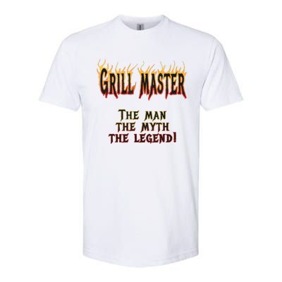 BBQ Grill Masters Meat Smokers Barbecue Chef Softstyle® CVC T-Shirt