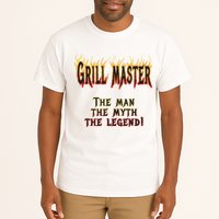 BBQ Grill Masters Meat Smokers Barbecue Chef Tall T-Shirt