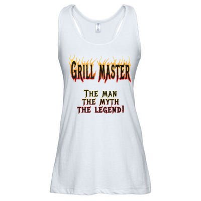 BBQ Grill Masters Meat Smokers Barbecue Chef Ladies Essential Flowy Tank