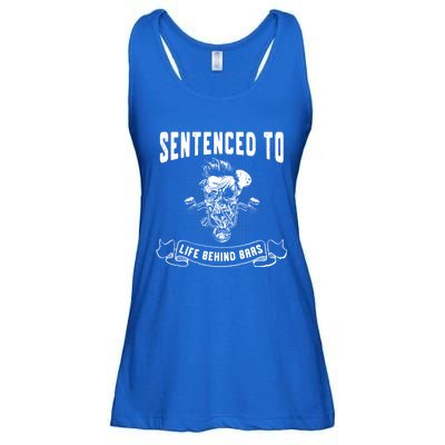 Biker Gear Motorcycle Gift Life Behind Bars Gift Ladies Essential Flowy Tank