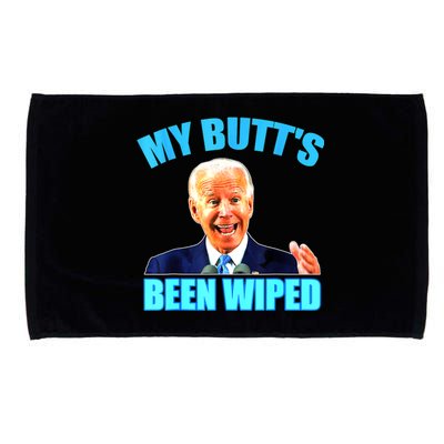 Biden Gaffe My Butts Been Wiped Anti Biden Microfiber Hand Towel