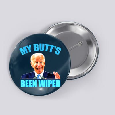 Biden Gaffe My Butts Been Wiped Anti Biden Button