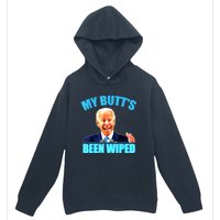 Biden Gaffe My Butts Been Wiped Anti Biden Urban Pullover Hoodie