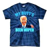 Biden Gaffe My Butts Been Wiped Anti Biden Tie-Dye T-Shirt