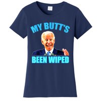 Biden Gaffe My Butts Been Wiped Anti Biden Women's T-Shirt