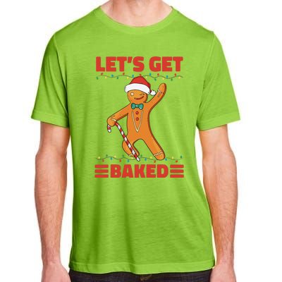 Baked Gingerbread Man Inappropriate Christmas Adult ChromaSoft Performance T-Shirt