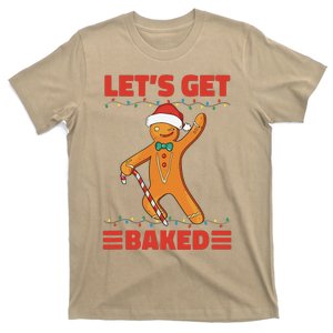 Baked Gingerbread Man Inappropriate Christmas T-Shirt