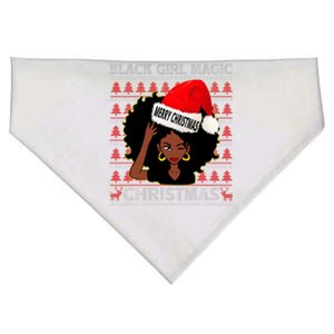 Black Girl Magic Merry Christmas African American Xmas USA-Made Doggie Bandana