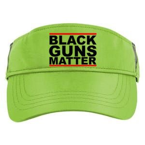 Black Guns Matter Gift For Gun Owner Adult Drive Performance Visor