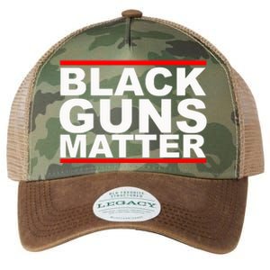 Black Guns Matter Gift For Gun Owner Legacy Tie Dye Trucker Hat