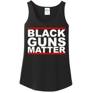 Black Guns Matter Gift For Gun Owner Ladies Essential Tank