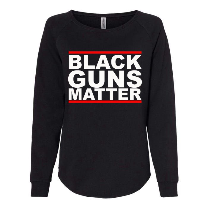 Black Guns Matter Gift For Gun Owner Womens California Wash Sweatshirt