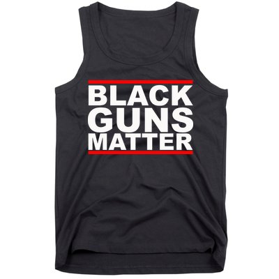 Black Guns Matter Gift For Gun Owner Tank Top