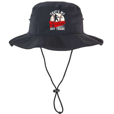 Baseball Grandma Mother's Day That's My Grandson Out There Legacy Cool Fit Booney Bucket Hat