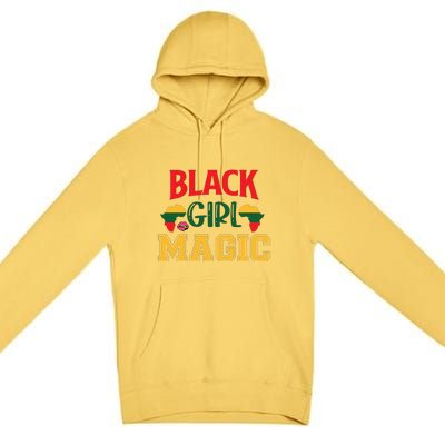 Black Girl Magic For Black History Month Gift Premium Pullover Hoodie