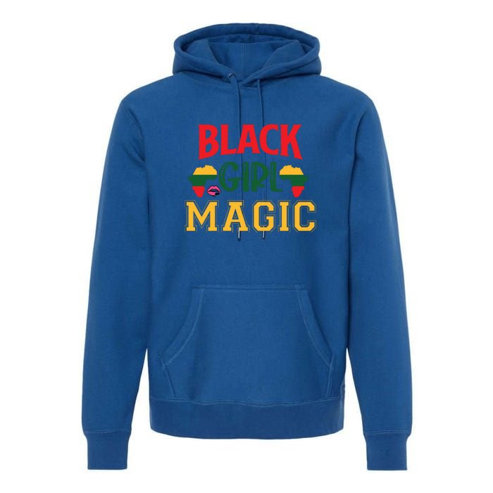 Black Girl Magic For Black History Month Gift Premium Hoodie