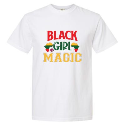 Black Girl Magic For Black History Month Gift Garment-Dyed Heavyweight T-Shirt