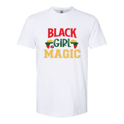 Black Girl Magic For Black History Month Gift Softstyle CVC T-Shirt