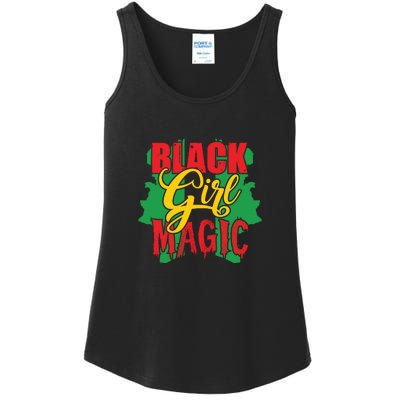 Black Girl Magic African American Melanin Gifts Ladies Essential Tank