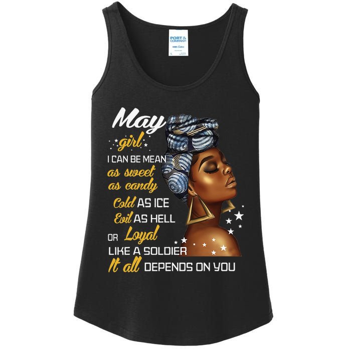 Birthday Gift May Taurus Gemini Wo Ladies Essential Tank