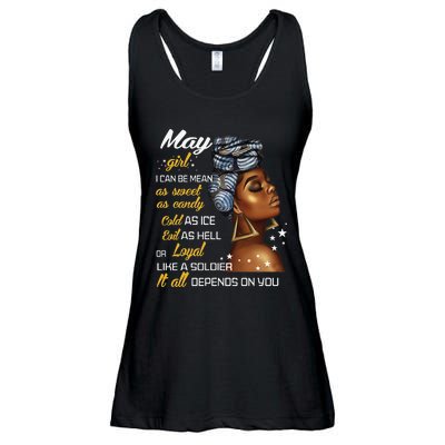 Birthday Gift May Taurus Gemini Wo Ladies Essential Flowy Tank