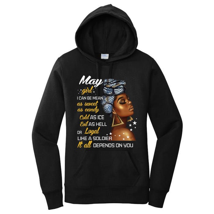 Birthday Gift May Taurus Gemini Wo Women's Pullover Hoodie