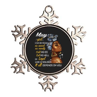 Birthday Gift May Taurus Gemini Wo Metallic Star Ornament