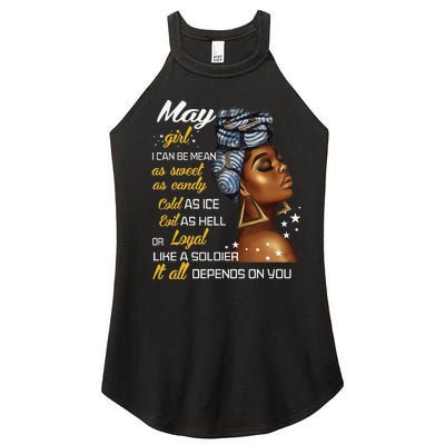 Birthday Gift May Taurus Gemini Wo Women’s Perfect Tri Rocker Tank