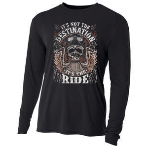 Biker Gear Motorcycle Gifts Not Target ItS The Ride Cooling Performance Long Sleeve Crew