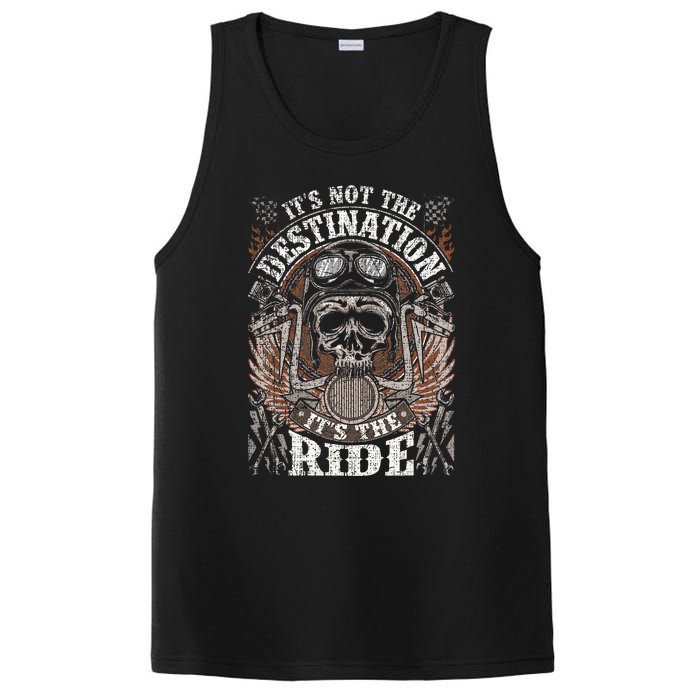 Biker Gear Motorcycle Gifts Not Target ItS The Ride PosiCharge Competitor Tank