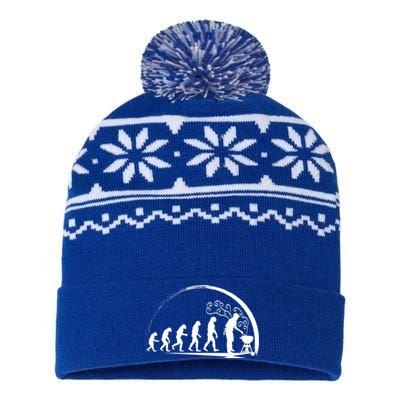 Bbq Grill Master Gift Ideal Gift For The Barbecue Party Funny Gift USA-Made Snowflake Beanie