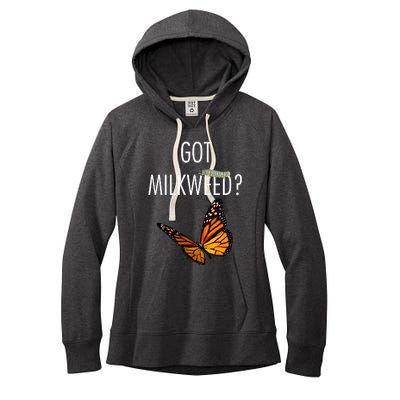 Butterfly Got Milkweed Women's Fleece Hoodie