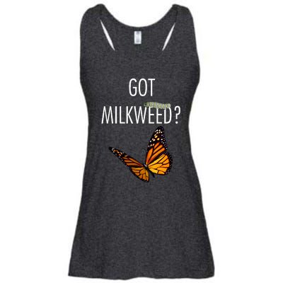 Butterfly Got Milkweed Ladies Essential Flowy Tank