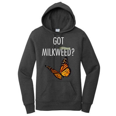 Butterfly Got Milkweed Women's Pullover Hoodie