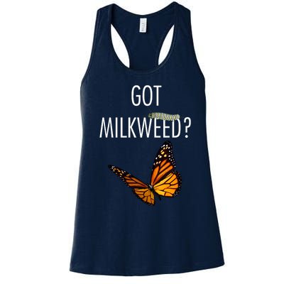 Butterfly Got Milkweed Women's Racerback Tank