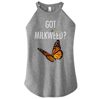 Butterfly Got Milkweed Women’s Perfect Tri Rocker Tank