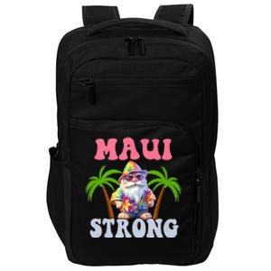 Beach Gnome Maui Hawaii Strong Impact Tech Backpack