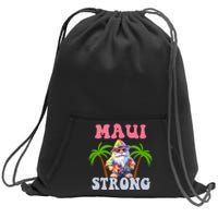 Beach Gnome Maui Hawaii Strong Sweatshirt Cinch Pack Bag