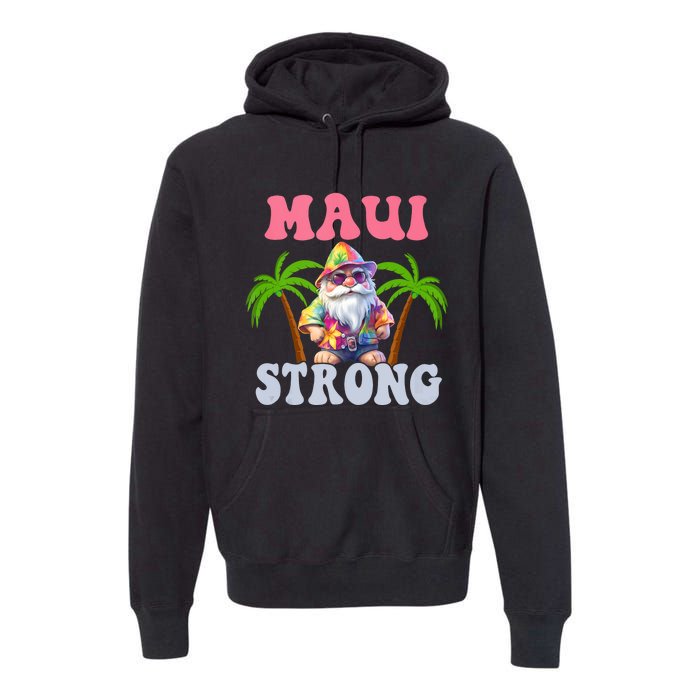 Beach Gnome Maui Hawaii Strong Premium Hoodie