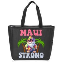 Beach Gnome Maui Hawaii Strong Zip Tote Bag