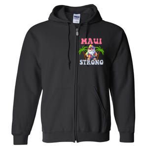 Beach Gnome Maui Hawaii Strong Full Zip Hoodie