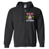 Beach Gnome Maui Hawaii Strong Full Zip Hoodie